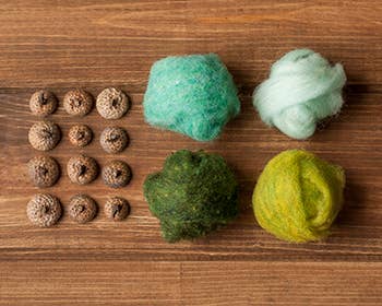 Grey Fox Felting – Kit de artesanato DIY por atacado – Kit de Bolotas Feltradas - Feltragem a Úmido2