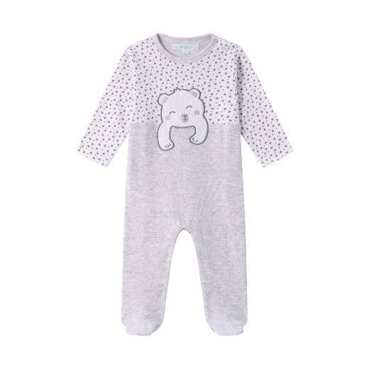 GREY Children's Cotton Pajamas Funny Bear for wholesale on Faire0