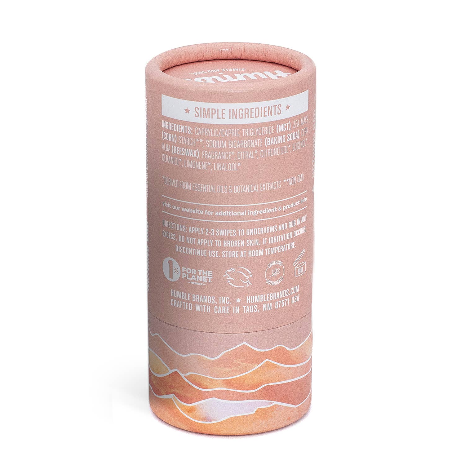 Humble Brands, Inc. - Wholesale Deodorant - Unisex - Moroccan Rose Original Plastic Free Deodorant8