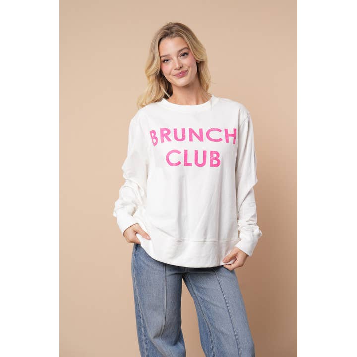 T10643 Long Sleeve Solid Knit Pullover for wholesale by White Birch