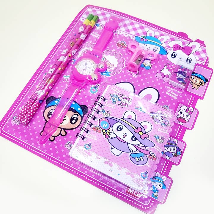Assorted Color Kids Stationery Set for wholesale on Faire