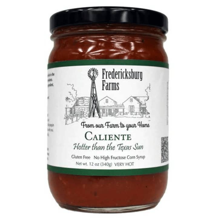 Fredericksburg Farms - Texas - Caliente Salsa - 12 oz. for wholesale by Alta Gama Foods
