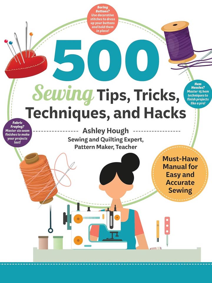 500 Sewing Tips, Tricks, Techniques, and Hacks for wholesale by Fox Chapel Publishing