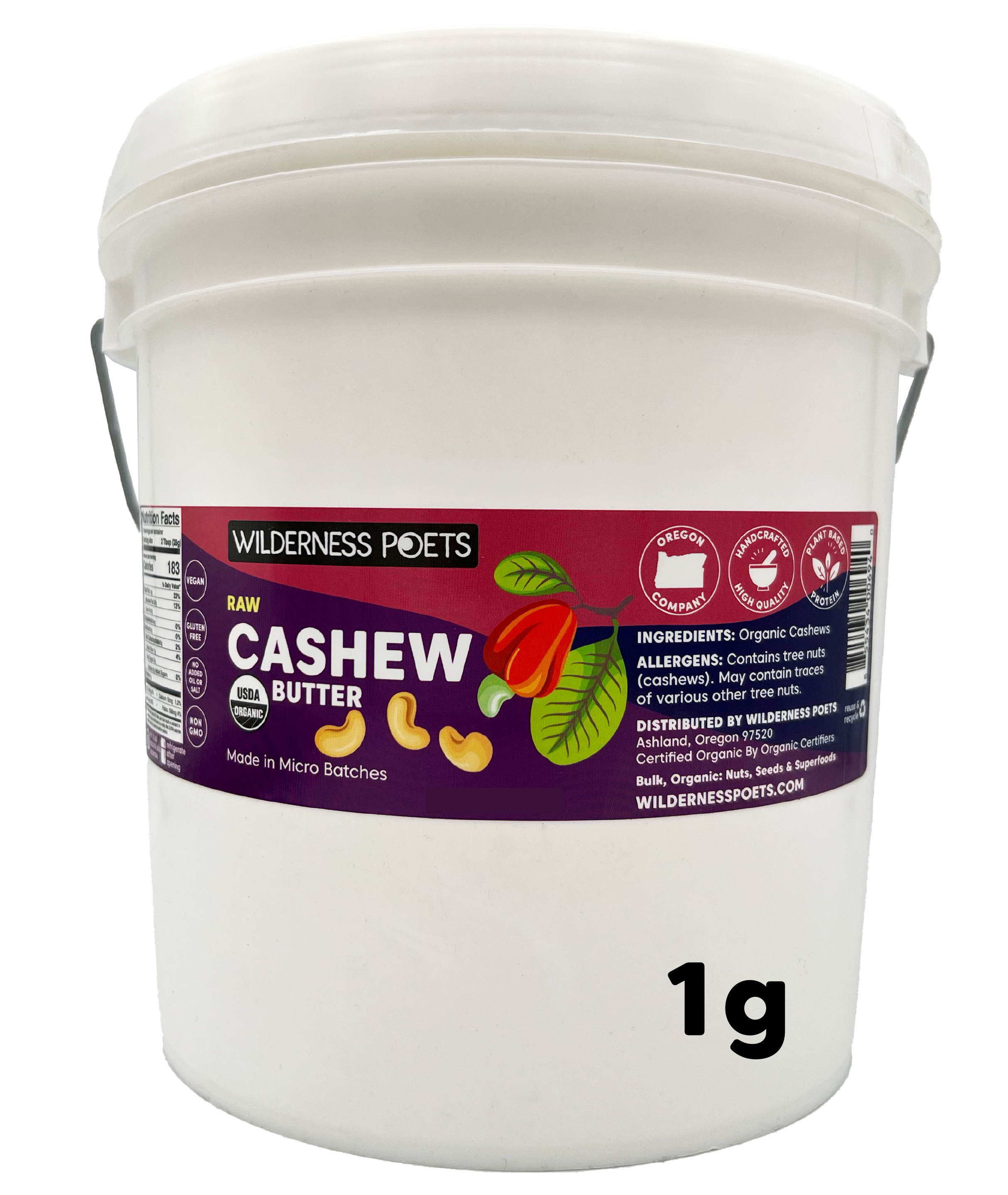 Wilderness Poets - Wholesale Nut Butter - Organic Cashew Butter8