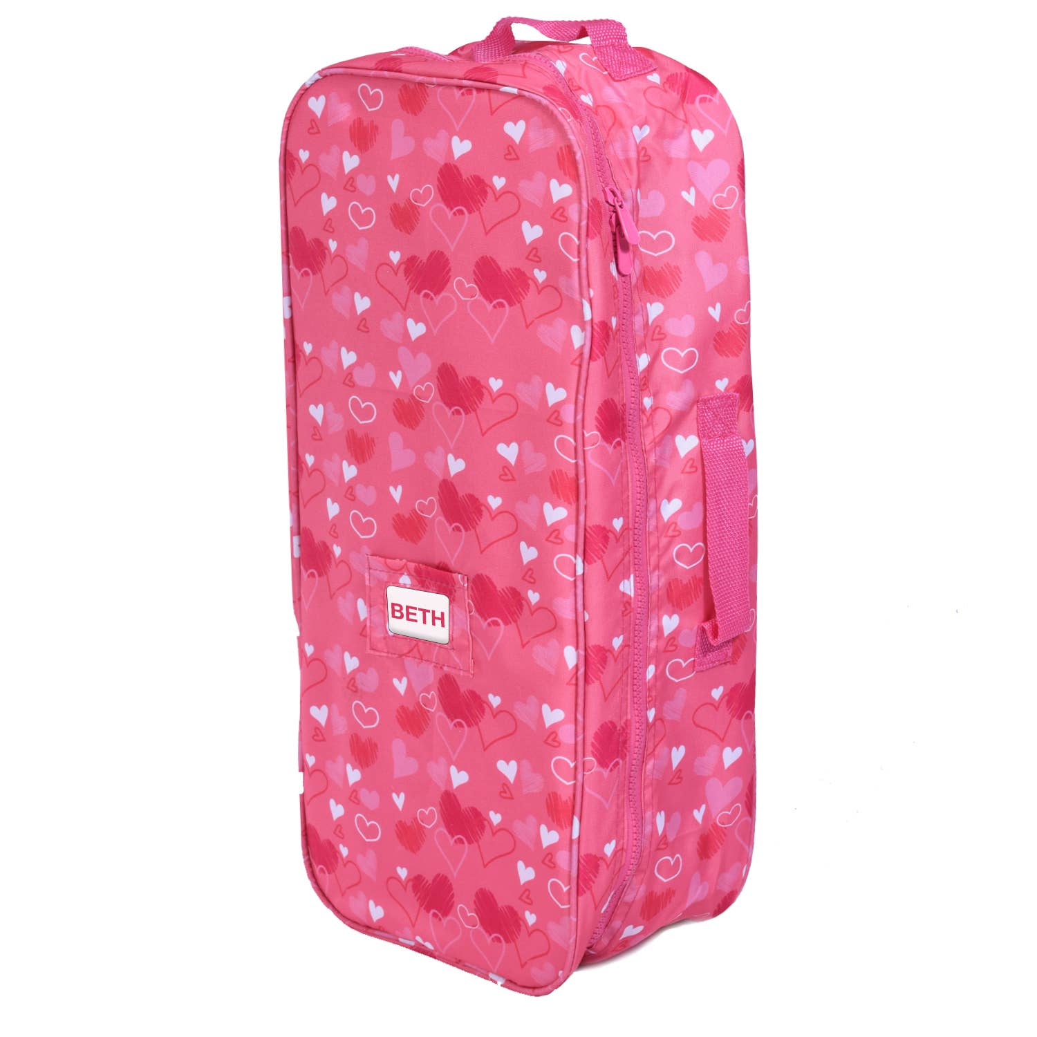 double doll travel case with bunk bed