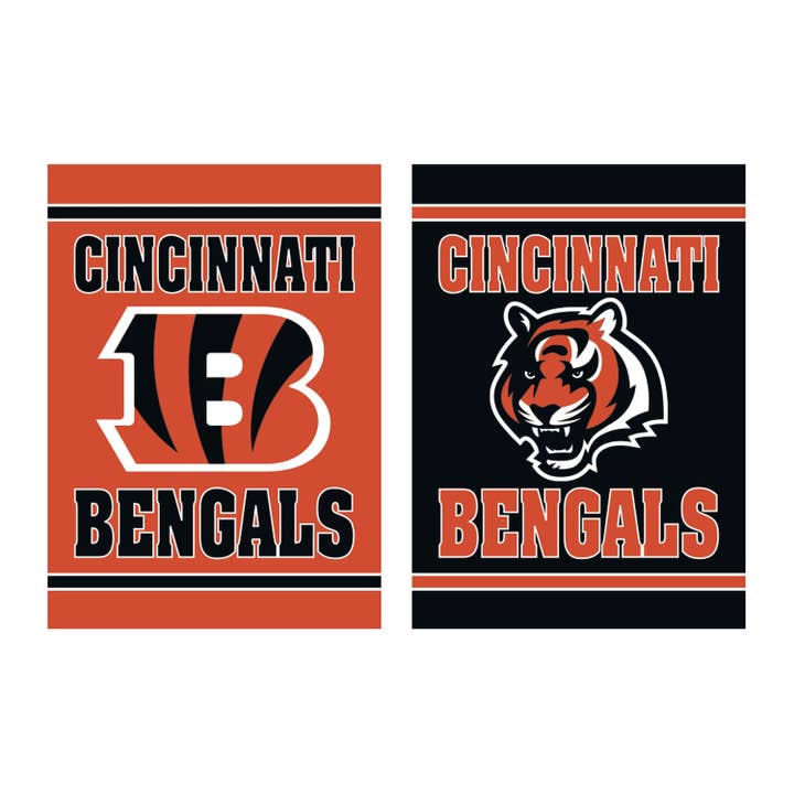 Embossed Suede Flag, GDN Size, Cincinnati Bengals for wholesale by Evergreen Enterprises
