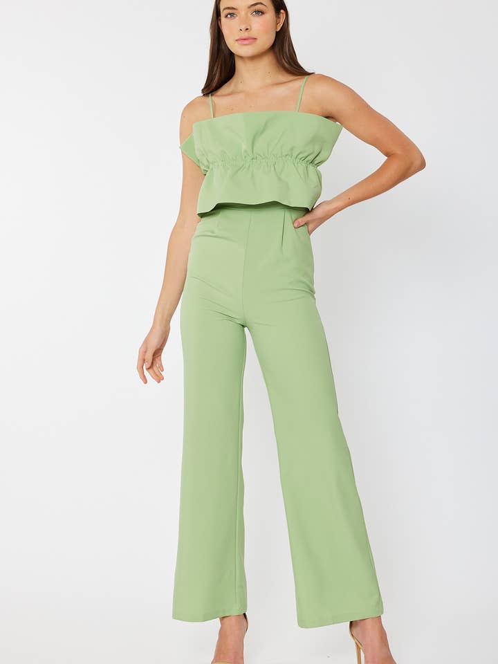 IR9037 - STEVIGE MODIEUZE JUMPSUIT voor wholesale door FSL Apparel