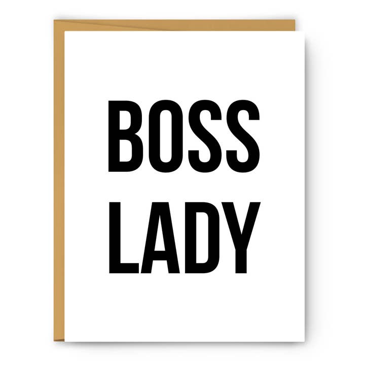 Boss Lady - Greeting Card for wholesale by Serif