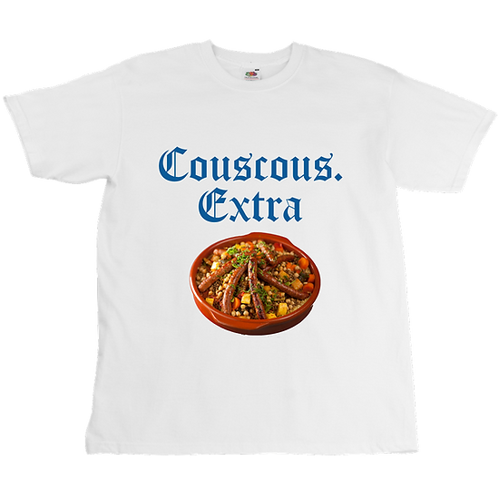 Roukeys - Wholesale Screen Printed T-Shirt - Unisex - Couscous Corona Tee - Unisex - Digital Printing0