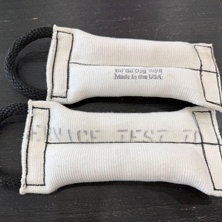 Single Rope Handle Tug of War Dog Toy for wholesale by Go Go Dog Toys