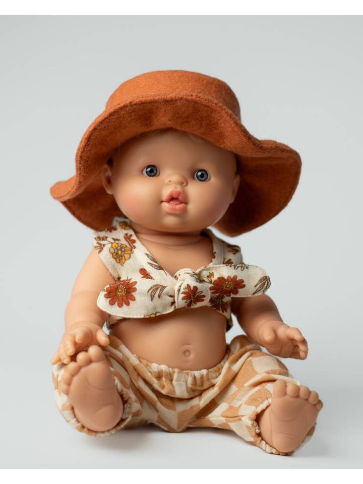 Cropped Tie, Pant, and Hanky | Wheat for wholesale on Faire4