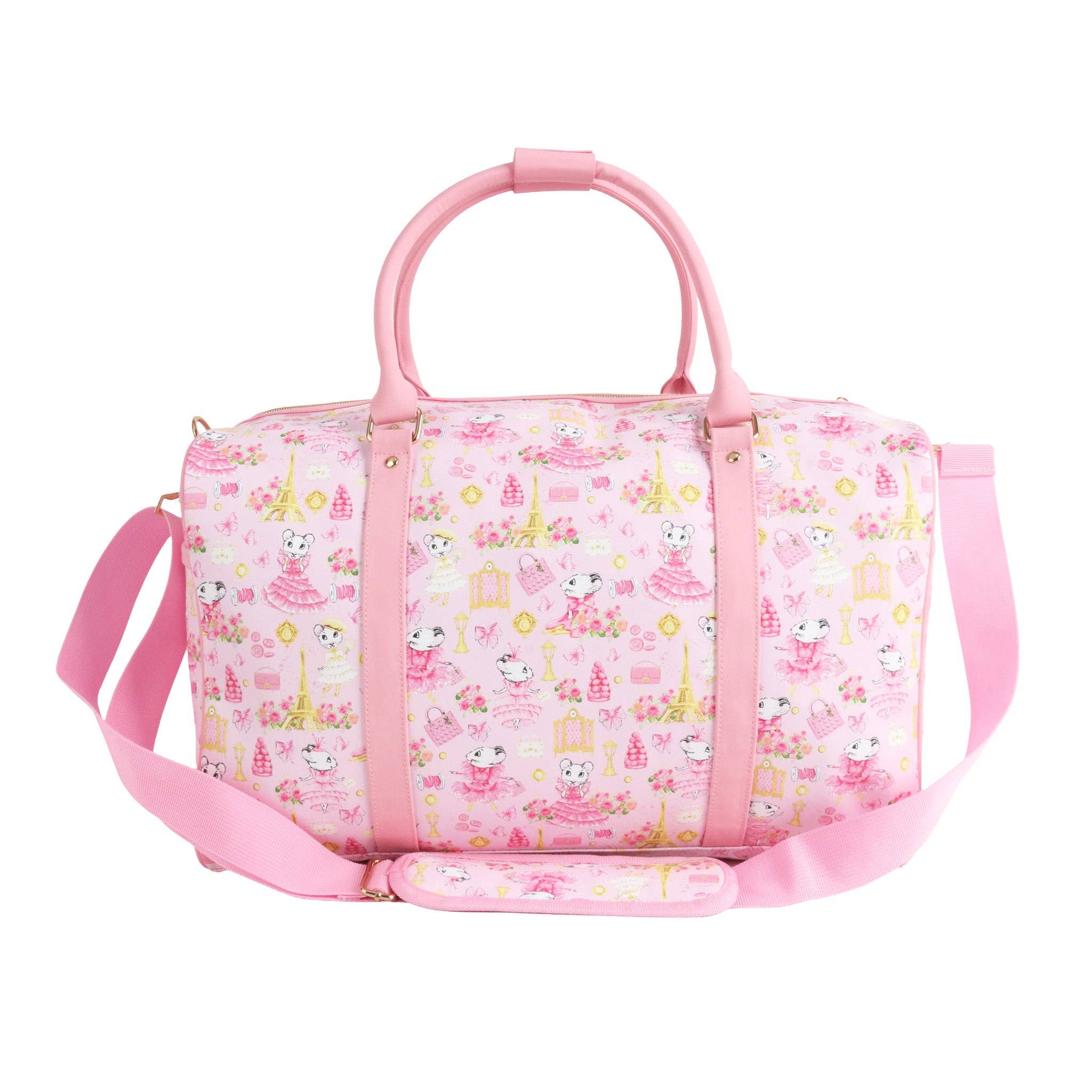 Pink Poppy USA - Wholesale Weekender Bag - Kids - Claris the Chicest Mouse in Paris Duffle Bag| Pack of 15