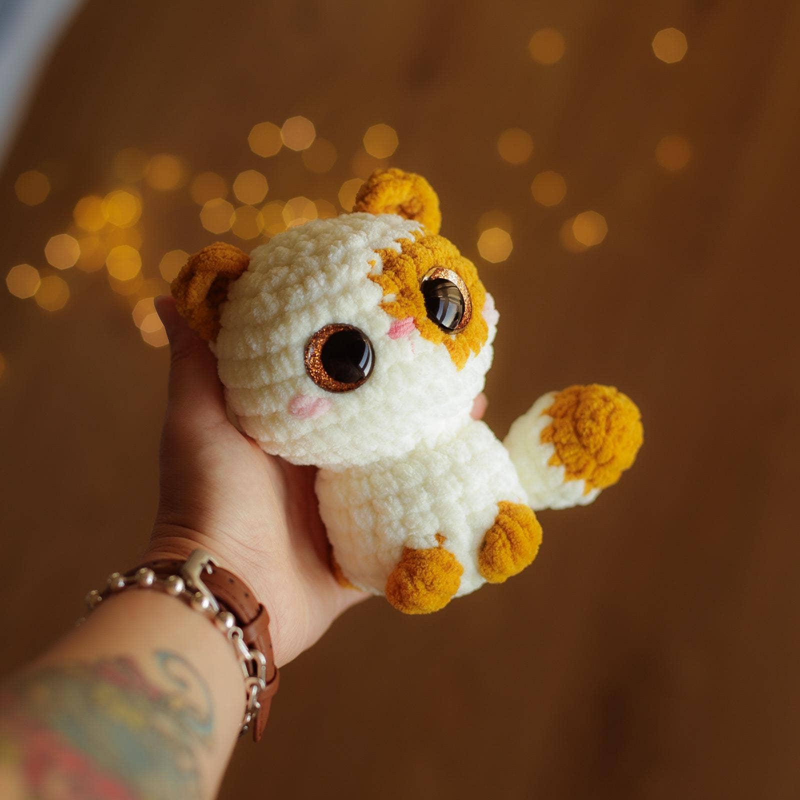 TOMOPOD LLC - Wholesale Stuffed/Plush Toy - Kids & Baby - Mini Kitten Crochet, Amigurumi Plushie, Cute Black Cat2