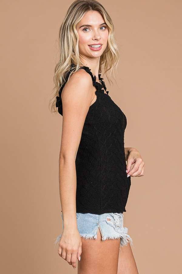 Culture Code – wholesale Blus - Dam – CJC1685 - VOLANGAXELBAND TUBTOPP2