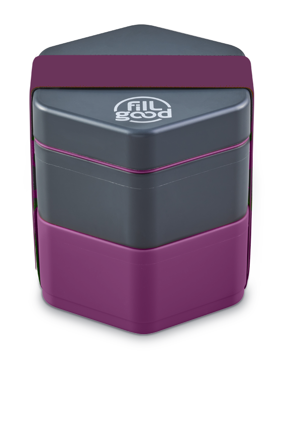 Squiz & Fillgood - Vente Sac/boîte repas - Grande Boite à déjeuner 'Bento' - Fillgood - Made in France6