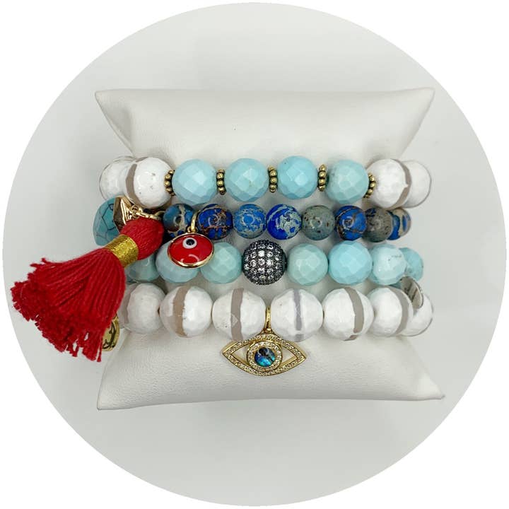 Olho Vejo Através de Ti Armparty por atacado de Oriana Lamarca Designs