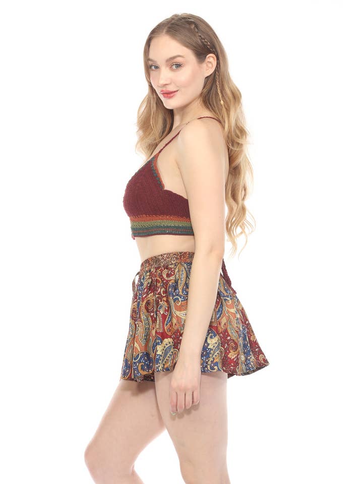 Lakhays Collection Inc. - Wholesale Knit Top - Women's - Fiesta Crochet Crop Top5