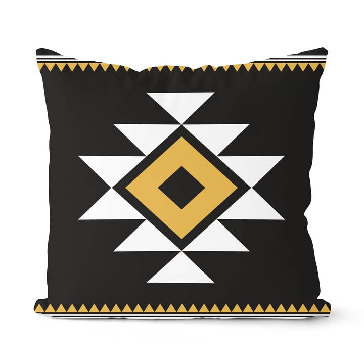 Tribal Art- 18 „X18" decoratieve kussensloop voor buiten voor wholesale door InStyle Pillows