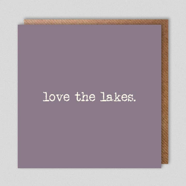 love the lakes. for wholesale by Dolly & Doug