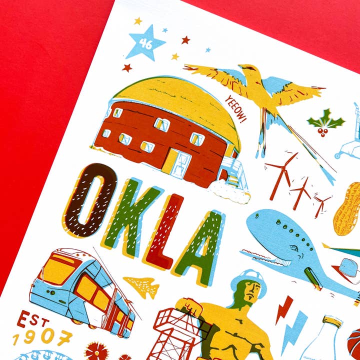 PLENTY - Wholesale Art Print - Art Print | Oklahoma Icons15