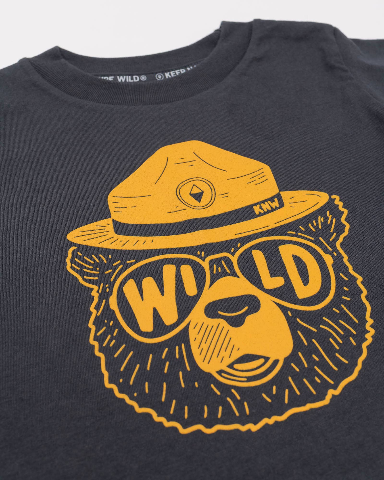 Keep Nature Wild - Wholesale Screen Printed T-Shirt - Kids - Wildbear Toddler Tee | Coal2