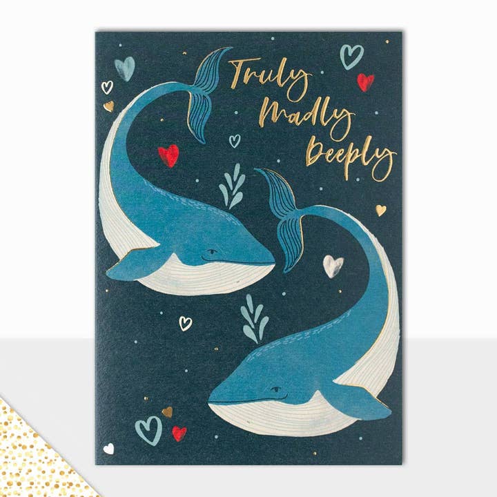 Kingdom Collection Whales - Truly Madly Deeply for wholesale by Laura Darrington Design Ltd