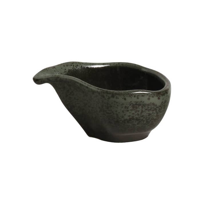 Green Teardrop Stoneware Greenery 1.35 Oz for wholesale on Faire5