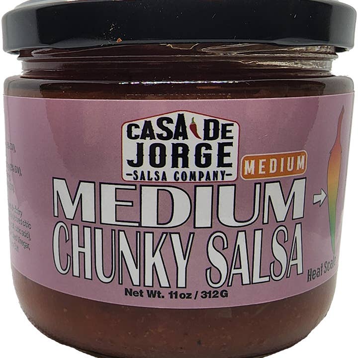 Casa De Jorge Salsa - Wholesale Salsa - Popular Pack Sampler 4 Flavors =12 Jars4