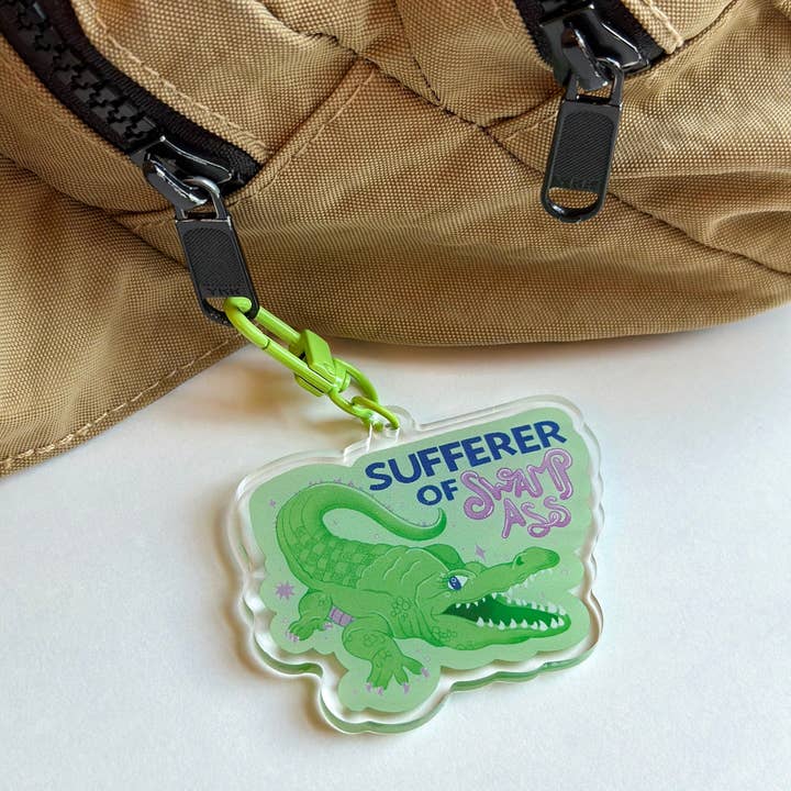 lu bremer design - Wholesale Keychain - Women's - sufferer of swamp ass keychain3