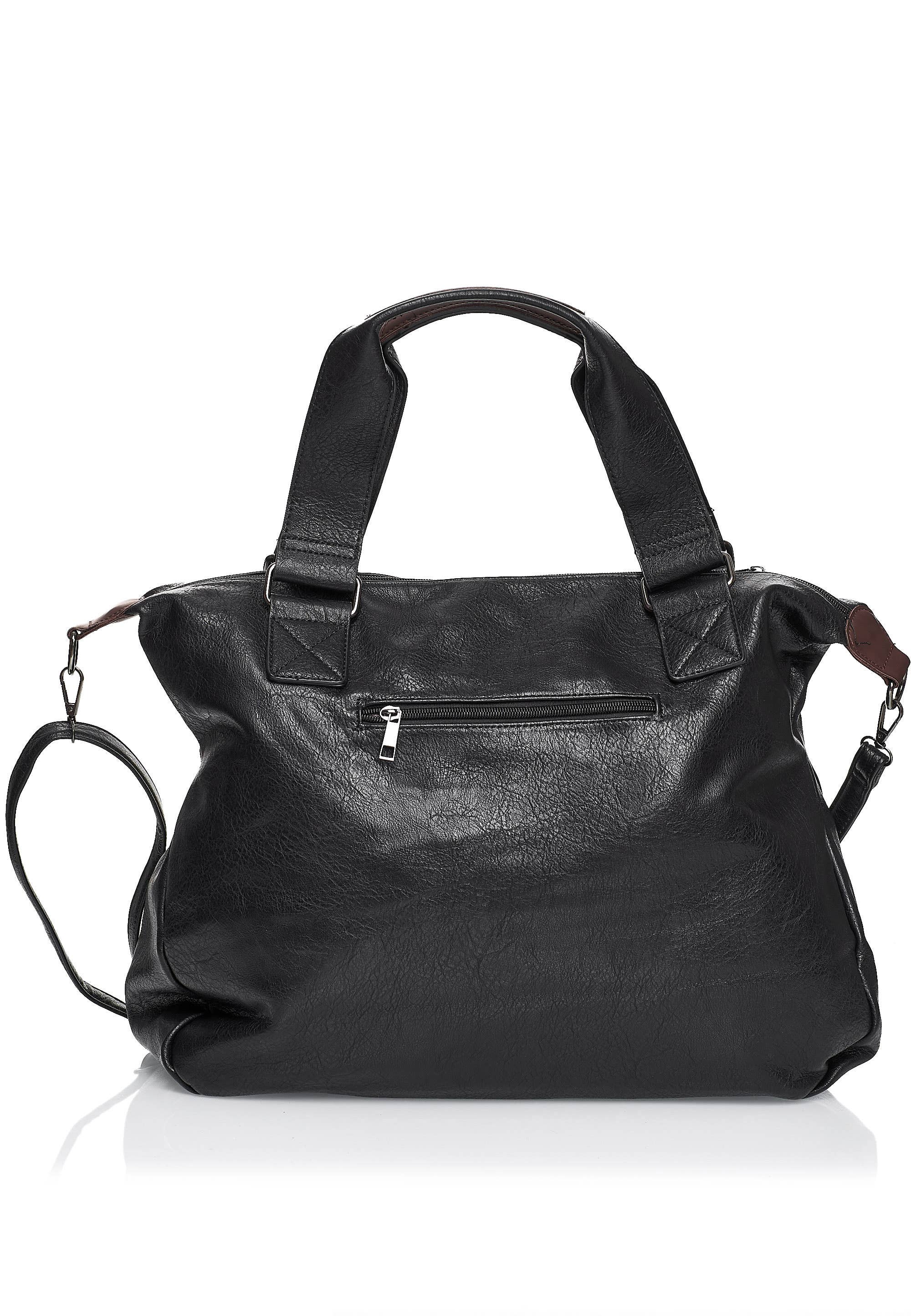 HJS - Wholesale Tote Bag - Women's - Shopper 'COLMA' - with many compartments and extra space0