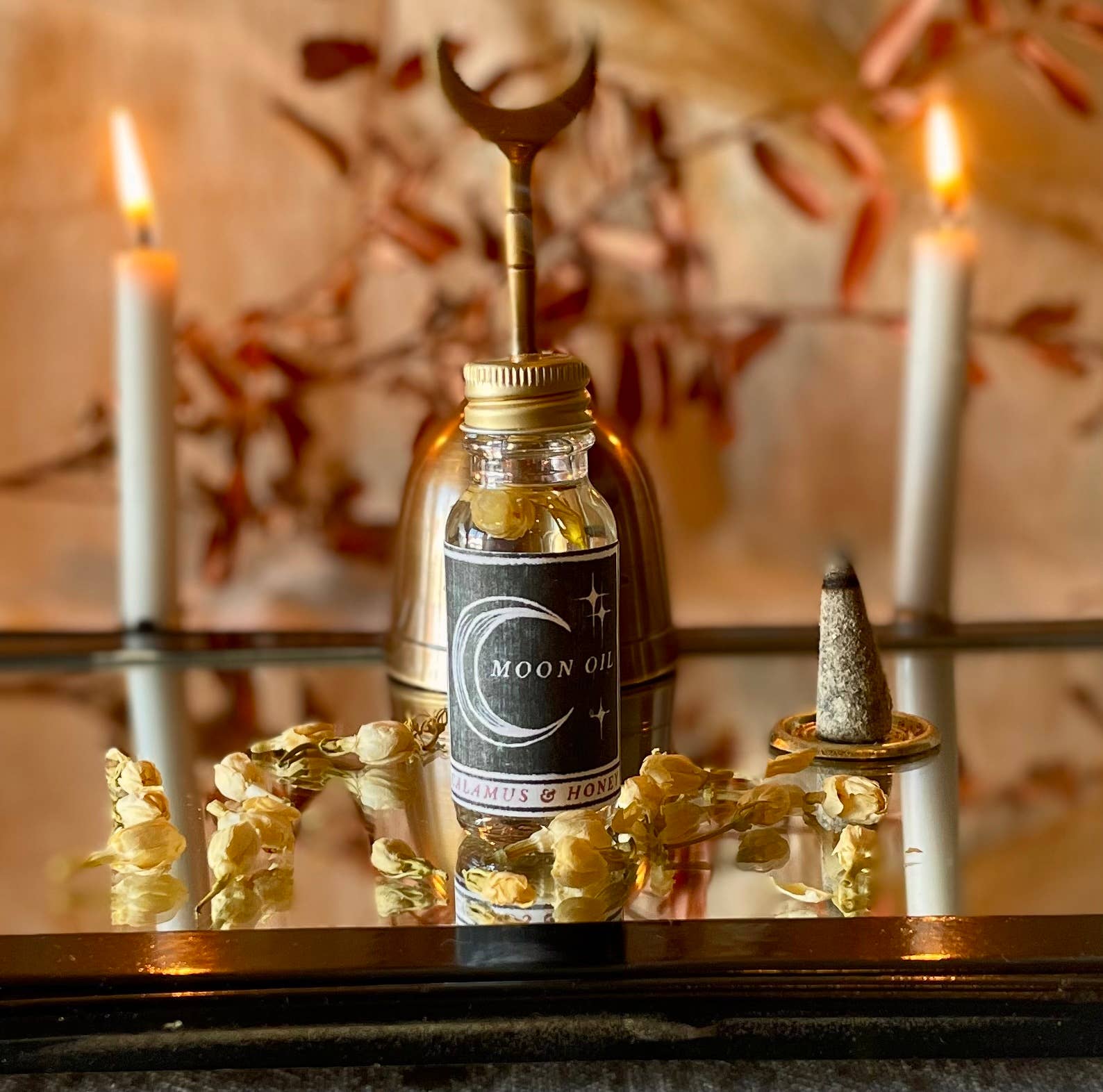 Calamus & Honey - Wholesale Aromatherapy Lotion/Oil - Moon Oil