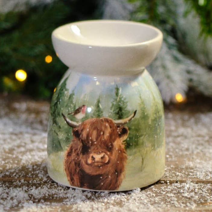 Geglazuurde Hooglandkoe Keramische Brander voor wholesale door Langs