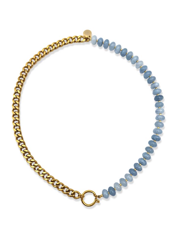 Collar Candy Azul Cielo para venta al por mayor de BLOSS Jewelry