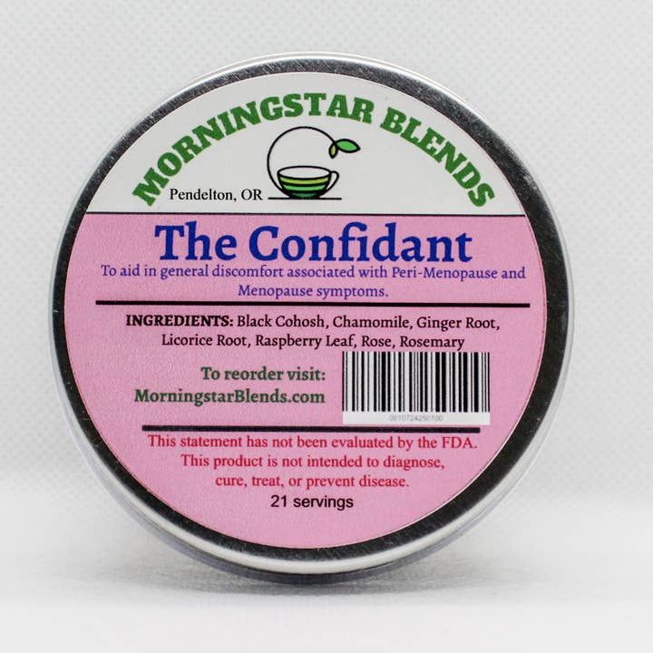 The Confidant - Herbal Tea - Small Batch- Perimenopause for wholesale by Morningstar Blends