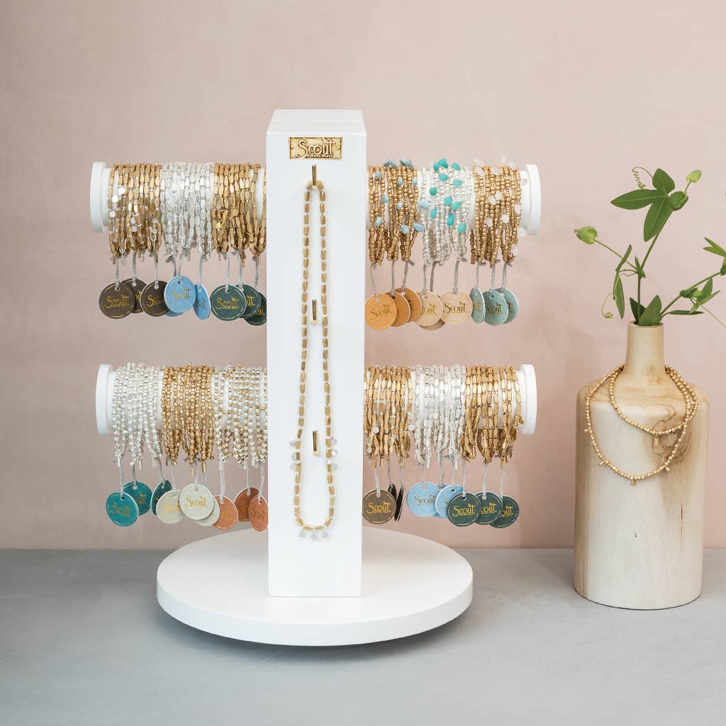 Scout Curated Wears - Wholesale Jewelry Stand & Display - Necklace/Bracelet Spinning Display1