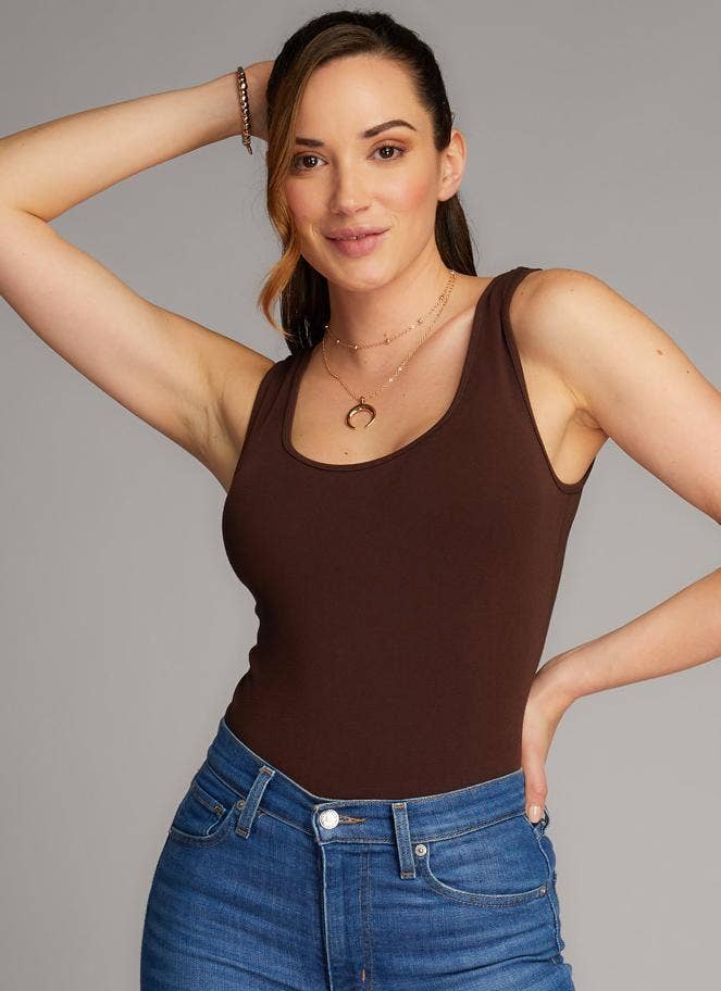 C'est Moi Clothing Co - Wholesale Tank Top - Women's - Bamboo Double Scoop Tank- CEBT111038