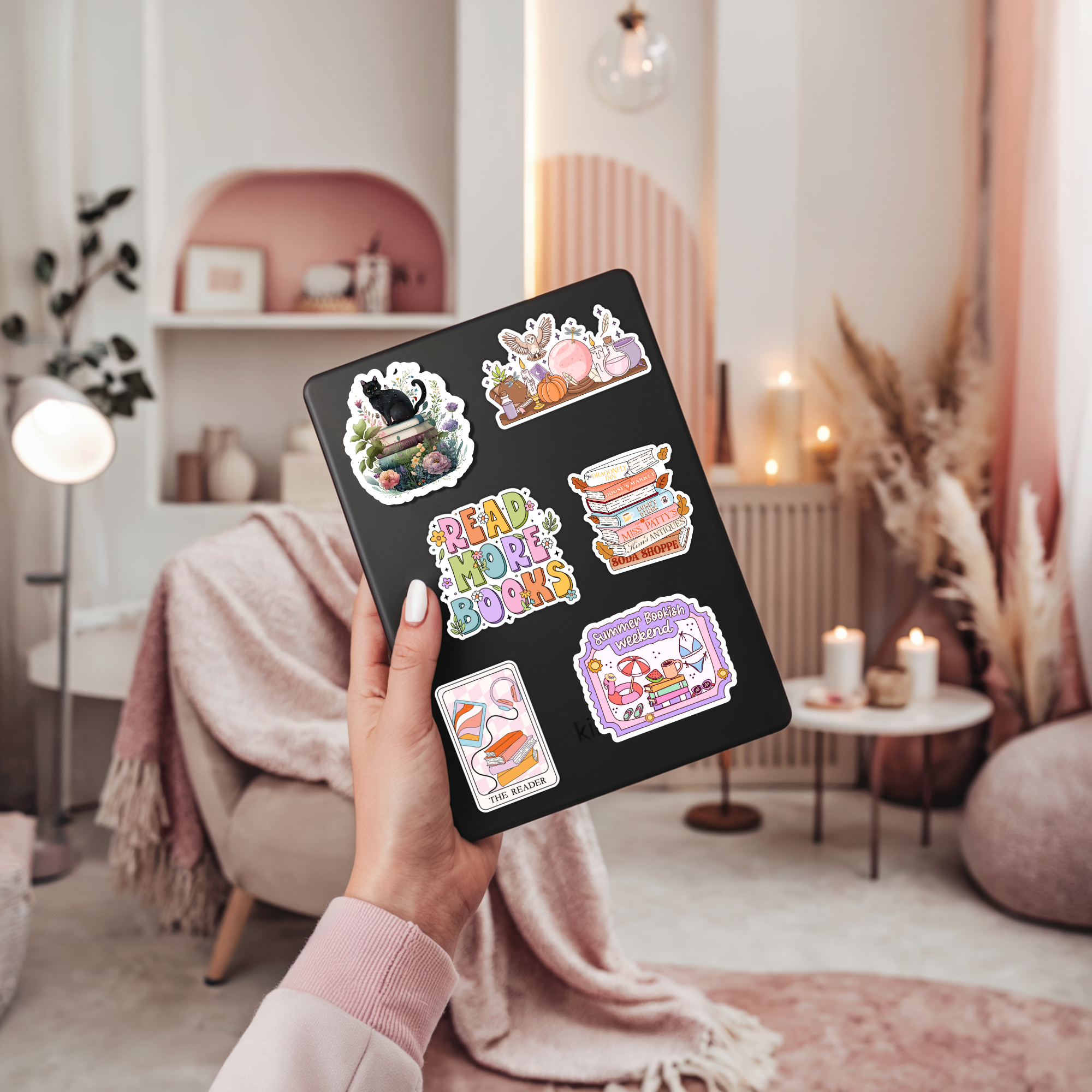 Indie Heart Studio - Wholesale Sticker - Summer Bookish Weekend Vinyl Sticker – Summer Book Lover 3