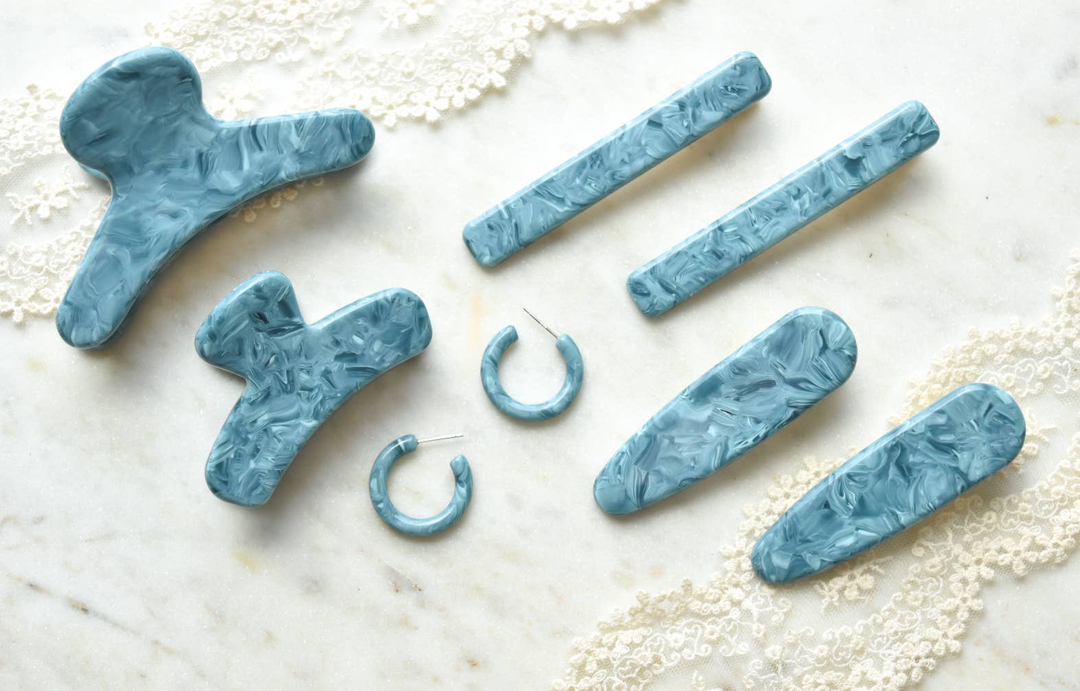 Fenna&Fei - Wholesale Hoop Earrings - Ultra Mini Hoop Collection | Small Italian Acetate Hoops 1