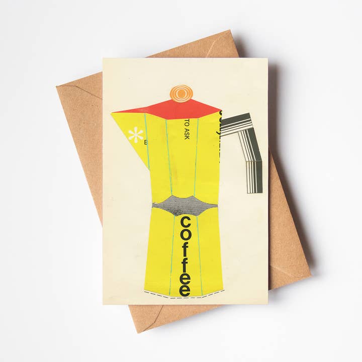 Carte de vœux café pour la vente par Cassia Beck