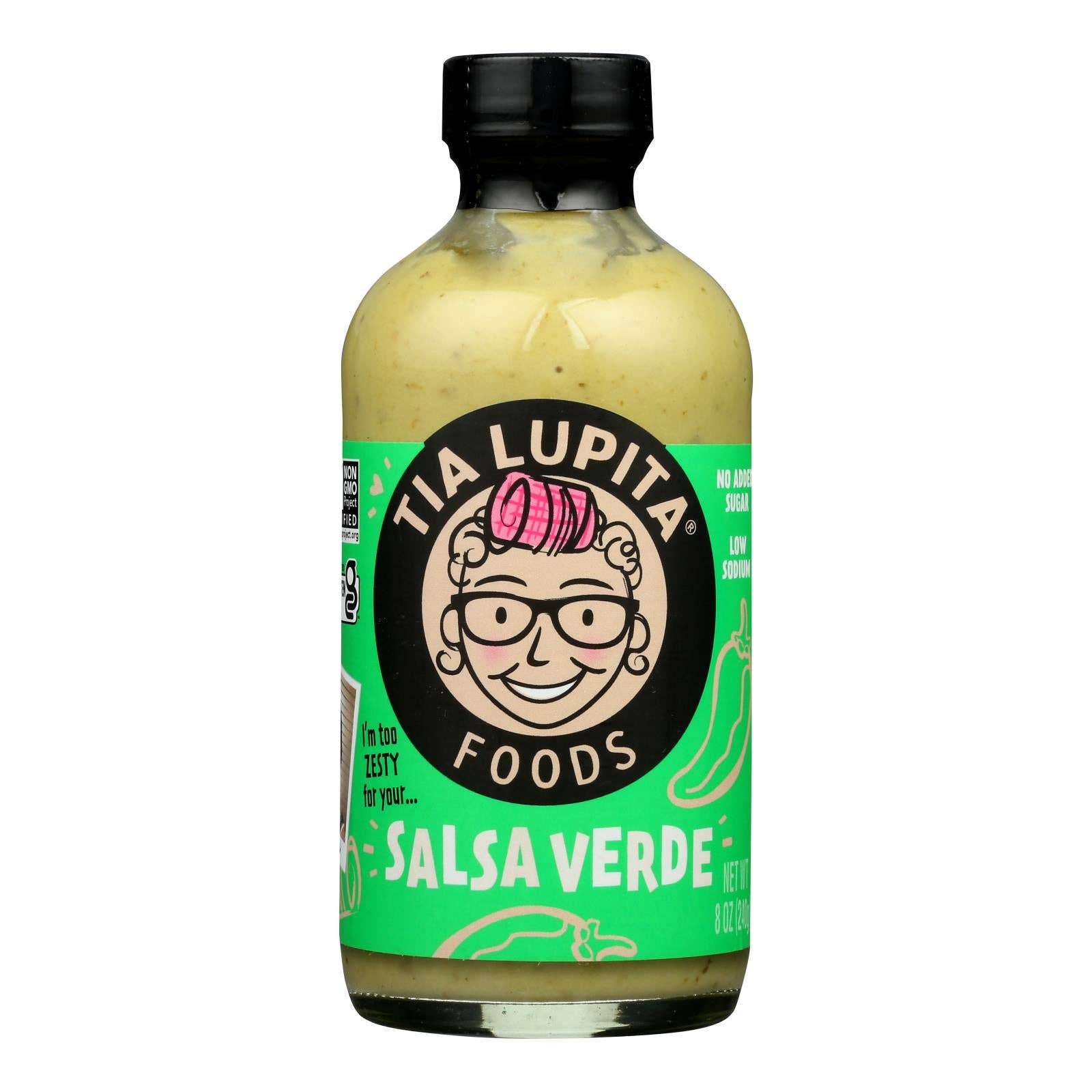 Everyday Supply Co - Wholesale Salsa - Tia Lupita - Salsa Verde - Case Of 12 - 8 Oz.0