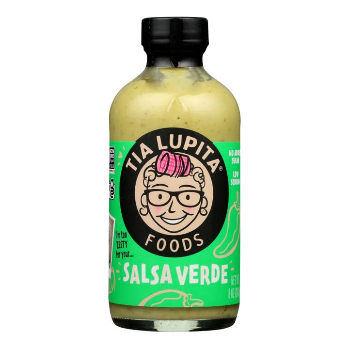 Everyday Supply Co - Wholesale Salsa - Tia Lupita - Salsa Verde - Case Of 12 - 8 Oz.