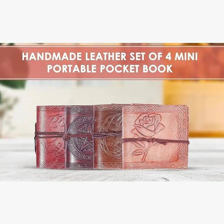 Tuzech Leather - Vendita all'ingrosso Diari/agende - Mini diario compatto in pelle vintage fatto a mano15