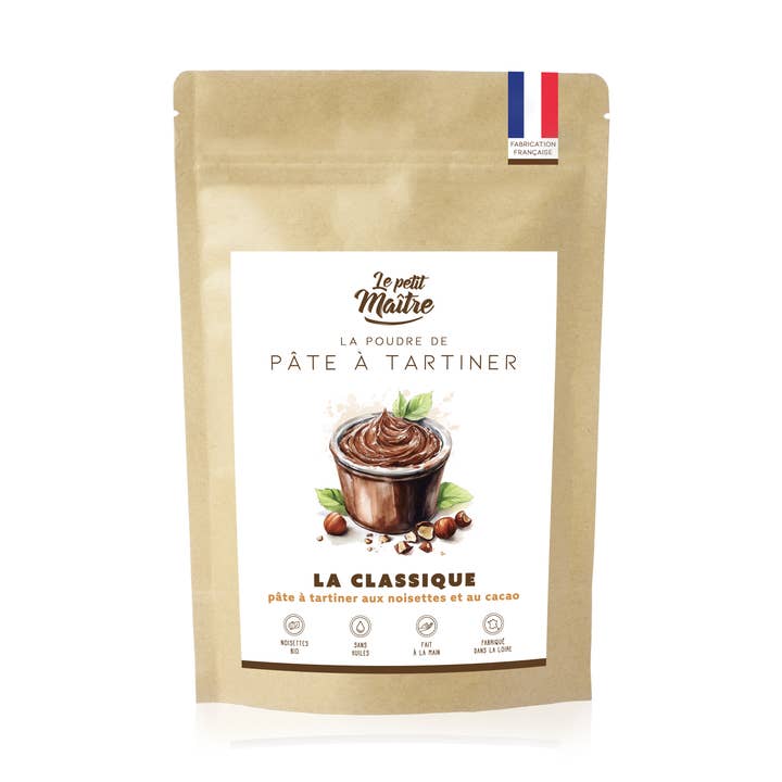 Poudre de pâte à tartiner à la noisette et au cacao pour la vente par Le petit maître