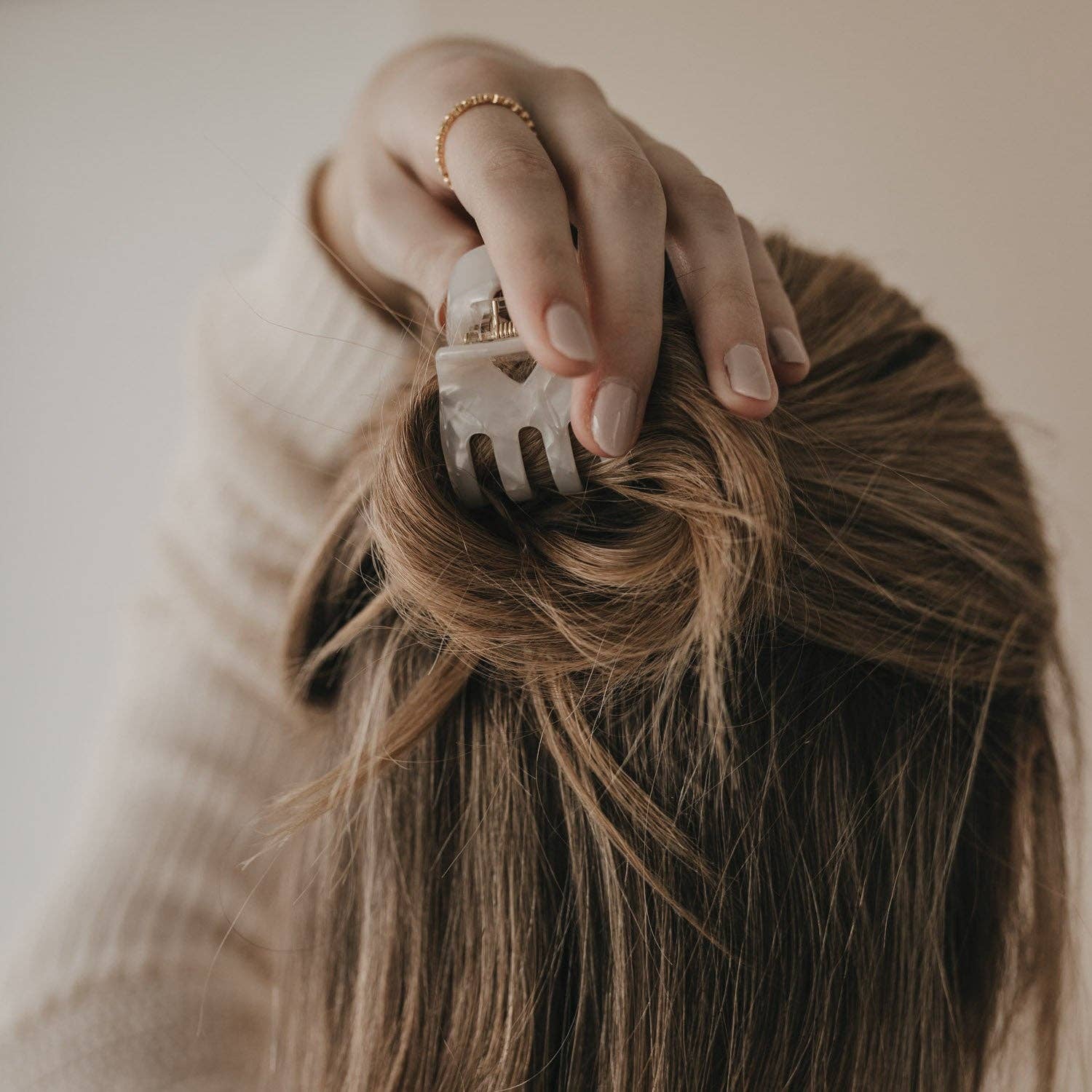 Eulenschnitt - Wholesale Barrette - Women's - Small Heart Pearl Hair Clip (PU = 10 pcs)4