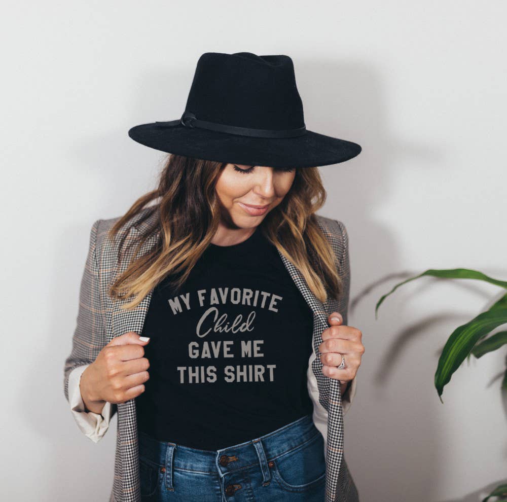 Shamaim - Wholesale T-Shirt (Graphic) - Unisex - MY FAVORITE CHILD GAVE ME THIS SHIRT short sleeve Tees7