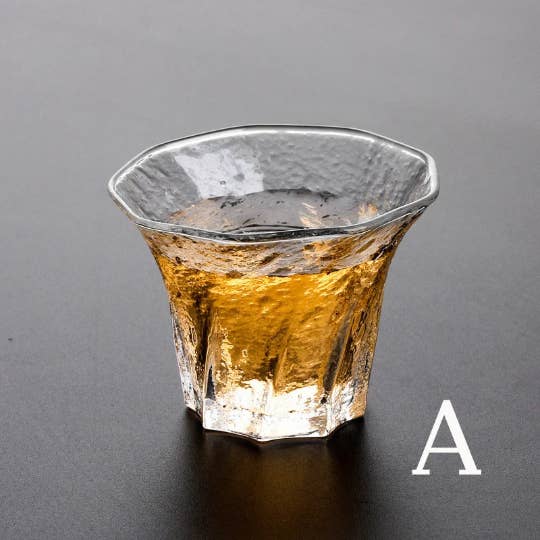 Gohobi (We cover U.S. import duties) - Wholesale Coffee/Tea Cup - Gohobi Handmade glass tea cup Japanese Chado wabi sabi