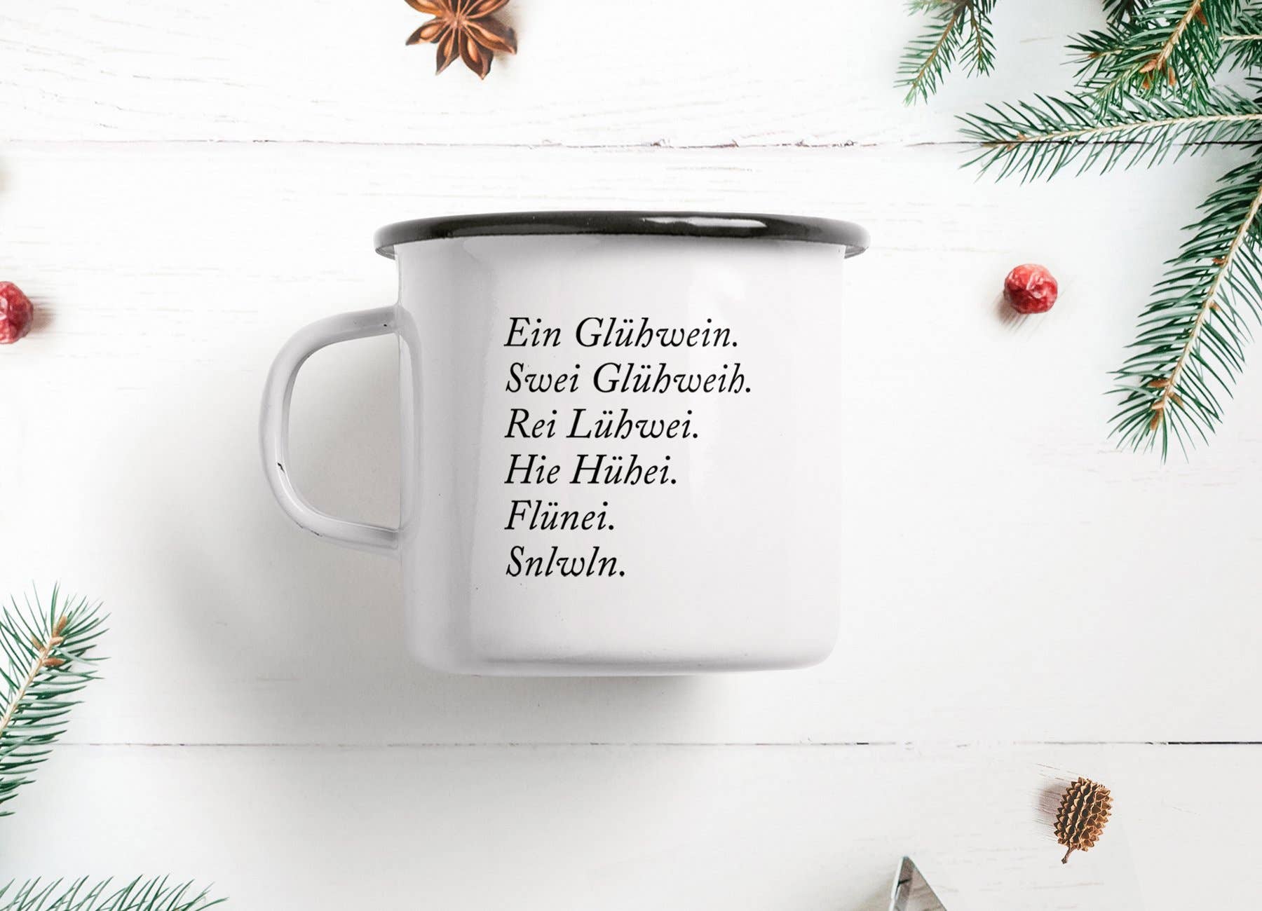 typealive - Wholesale Coffee Mug - Enamel mug/mulled wine0