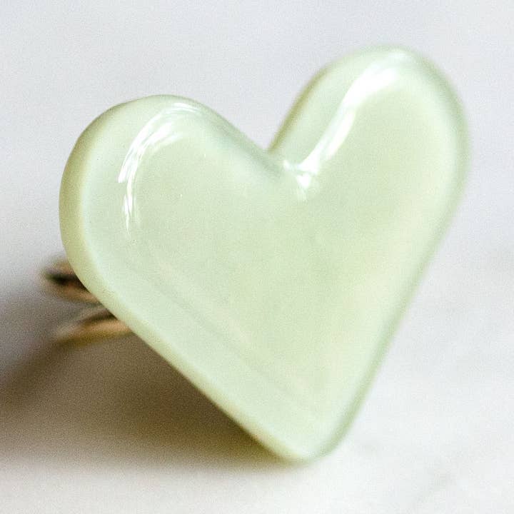 Hjärta Uttalande Ring för wholesale av Katie Kismet