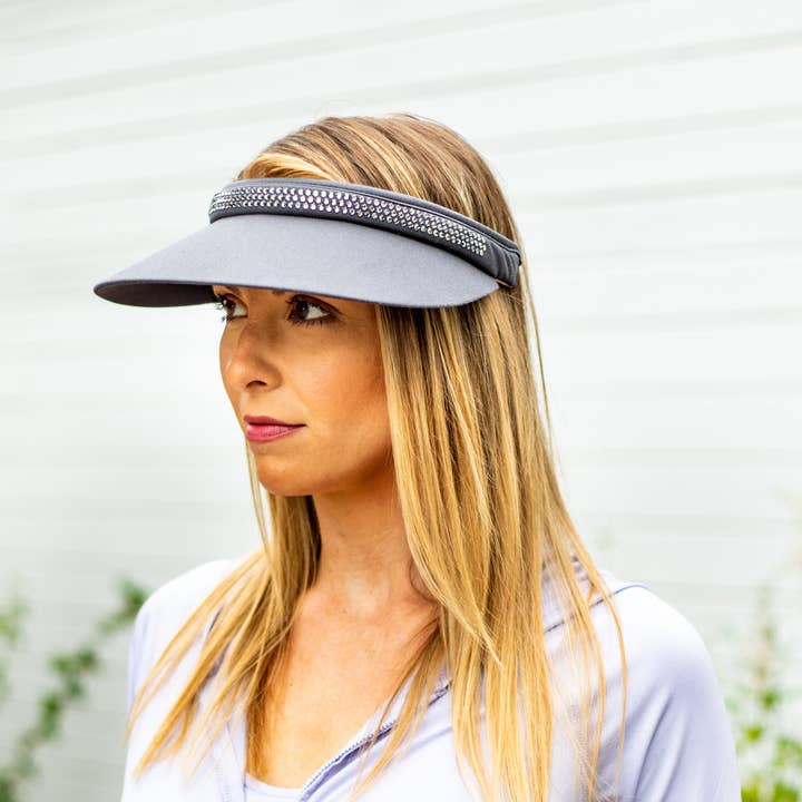 Audrey Crystal Visir for engroshandel hos dolly mama designs, inc