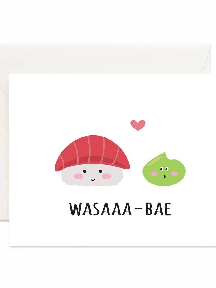 Wasaaa-Bae gratulationskort för wholesale av Tickle Me Lavender